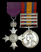 A Great War ‘Civil Division’ M.B.E. pair awarded to Private J. W. Reading, 12th Middlesex (Civil Service) Rifle...