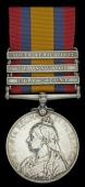 Queen’s South Africa 1899-1902, 3 clasps, Cape Colony, Transvaal, South Africa 1902 (2526 Pte. A. R. Brownsell....