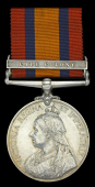Queen’s South Africa 1899-1902, 1 clasp, Cape Colony (9404 Cpl. W. Maslin, Middx: Regt.:) edge bruise, good very...