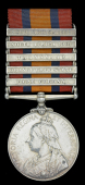 Queen’s South Africa 1899-1902, 5 clasps, Cape Colony, Orange Free State, Transvaal, South Africa 1901, South...