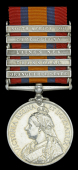 Queen’s South Africa 1899-1902, 5 clasps, Orange Free State, Transvaal, Laing’s Nek, Cape Colony, South Africa...