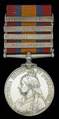 Queen’s South Africa 1899-1902, 4 clasps, Cape Colony, Orange Free State, Transvaal, South Africa 1901, unofficial...