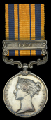 South Africa 1877-79, 1 clasp, 1879 (336. Pte. T. Town, 57th. Foot.) good very fine	 £500-£700