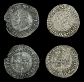 Elizabeth I (1558-1603), Second issue, Groats (2), both mm. cross-crosslet, bust 1F, read elizabeth d g ang fr et...