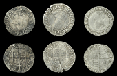 Elizabeth I (1558-1603), Second issue, Groats (3), all mm. cross-crosslet, bust 1F, read elizabeth d g an fr et hi...