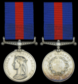 New Zealand 1845-66, reverse dated 1864 to 1866 (946 George Butler, 57th. Regt.) edge nicks, very fine	 £340-£380