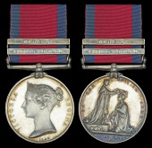 Military General Service 1793-1814, 2 clasps, Ciudad Rodrigo, Badajoz (J. Faulkner, 77th Foot.) extremely fine 	...