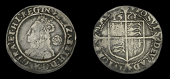 Elizabeth I (1558-1603), Third issue, Threepence, 1561, mm. pheon, bust 3F, medium flan, small rose, large shield,...