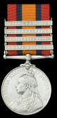 Queen’s South Africa 1899-1902, 4 clasps, Cape Colony, Orange Free State, Johannesburg, Diamond Hill (336 Pte. J....