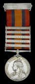 Queen’s South Africa 1899-1902, 5 clasps, Cape Colony, Paardeberg, Driefontein, Johannesburg, Wittebergen (1293...