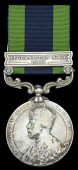 India General Service 1908-35, 1 clasp, Afghanistan N.W.F. 1919 (Capt. V. J. Garrow, Midd’x R.) officially...