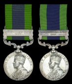 India General Service 1908-35, 1 clasp, Afghanistan N.W.F. 1919 (2) (291654 Pte. J. Brodbeck, Middx. R.; L-9965 Sgt....