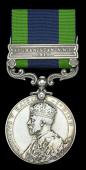 India General Service 1908-35, 1 clasp, Afghanistan N.W.F. 1919 (292811 Pte. J. Petts. Midd’x R.) very fine	 £40-£50