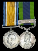 Pair: Private W. E. Eade, Middlesex Regiment

British War Medal 1914-20 (G-87368 Pte. W. E. Eade. Midd’x R.);...