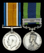 Pair: Private V. Holdford, Middlesex Regiment

British War Medal 1914-20 (5343 Pte. V. Holdford. Midd’x R.);...