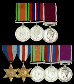 Five: Warrant Officer Class II E. Fuller, Middlesex Regiment
1939-45 Star; France and Germany Star; Defence and War...