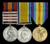 Three: Corporal C. E. Roos, 13th Middlesex (Queen’s Westminster) Volunteer Rifles and City of London Imperial...
