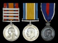 Three: Sergeant J. W. Turrell, 13th Middlesex (Queen’s Westminster) Volunteer Rifles and City of London Imperial...