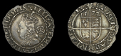 Elizabeth I (1558-1603), Fourth issue, Threepence, 1572/2 inverted, mm. ermine, bust 4D, reads elizabeth d g ang fr...