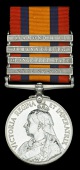 The Q.S.A. awarded to Lance-Corporal J. B. Lloyd, 14th Middlesex (Inns of Court) Rifle Volunteers and City of London...