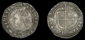 Elizabeth I (1558-1603), Fourth issue, Threepence, 1575/4, mm. eglantine, bust 4D, reads elizabeth d g ang fr et hi...