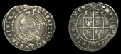 Elizabeth I (1558-1603), Fourth issue, Threepence, 1576/5, mm. eglantine, bust 4D, reads elizabeth d g ang fr et hi...