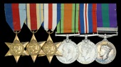 Six: Lieutenant-Colonel L. H. J. de la M. Herapath, Middlesex Regiment

1939-45 Star; Africa Star; France and...