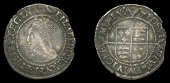 Elizabeth I (1558-1603), Second issue, Halfgroat, mm. martlet, bust 1G, beaded inner circles, large shield, reads...