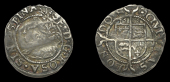 Elizabeth I (1558-1603), Third issue, Threehalfpence, 1565, mm. rose, bust 3G, reads e d g rosa sine spina,...