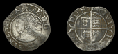 Elizabeth I (1558-1603), Third issue, Threehalfpence, 1566, mm. portcullis, bust 3G, reads e d g rosa sine spina,...