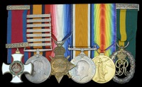 The Boer War D.S.O. group of six awarded to Captain E. G. Concanon, 16th Middlesex (London Irish) Rifle Volunteers...