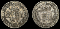 Elizabeth I (1558-1603), East India Company, Portcullis coinage, 4 Testerns, mm. 0, stop after regina, 13.71g/7h...