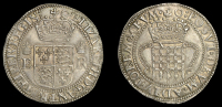Elizabeth I (1558-1603), East India Company, Portcullis coinage, 2 Testerns, mm. 0, reads regin, 6.86g/2h (BCW...