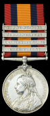 Queen’s South Africa 1899-1902, 4 clasps, Cape Colony, Orange Free State, Johannesburg, Diamond Hill (389 Pte. A....