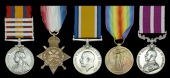 Five: Private E. Tasker, 18th Middlesex (Paddington) Rifle Volunteers and City of London Imperial Volunteers, later...