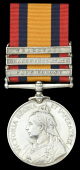 Queen’s South Africa 1899-1902, 3 clasps, Cape Colony, Orange Free State, Transvaal (233 Pte. H. Romer, C.I.V.)...