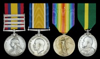 Four: Private L. E. Lawton, 19th Middlesex (St. Giles’ and St. George’s Bloomsbury) Rifle Volunteers and City of...