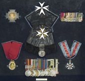 The Regimentally important Second War K.C.B., Great War ‘Western Front’ C.M.G. group of fifteen awarded to...