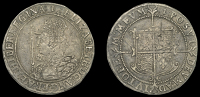 Elizabeth I (1558-1603), Seventh issue, Halfcrown, mm. 1, bust 9B, sceptre to i of regina, later lions and lis as on...