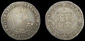 Elizabeth I (1558-1603), Seventh issue, Halfcrown, mm. 1, bust 9B, sceptre to e of regina, early lions and lis,...