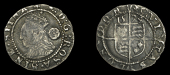 Elizabeth I (1558-1603), Fourth issue, Threehalfpence, 1574/2, mm. eglantine (over ermine on rev.), bust 3G, reads e...