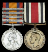 Pair: Private G. W. Kerr, 20th Middlesex (Artists) Rifle Volunteers and City of London Imperial...