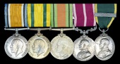 Five: Warrant Officer Class II H. S. Webb, Middlesex Regiment

British War Medal 1914-20 (240 W.O. Cl.2. H. S....