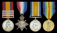 Four: Private C. W. Messer, 20th Middlesex (Artists) Rifle Volunteers and City of London Imperial Volunteers, later...
