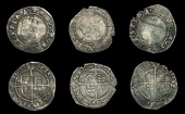 Elizabeth I (1558-1603), Second issue, Pennies (3), all mm. cross-crosslet, bust 1H (2), 0.45g/2h, 0.43g/12h, bust...