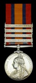 Queen’s South Africa 1899-1902, 4 clasps, Cape Colony, Orange Free State, Johannesburg, Diamond Hill (419 Pte. H....