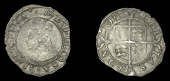 Elizabeth I (1558-1603), Third issue, Penny, mm. rose, bust 3I, beaded inner circles, reads ·e d g rosa sine...