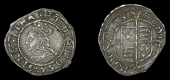 Elizabeth I (1558-1603), Third issue, Penny, mm. coronet, bust 3I, beaded inner circles, reads ·e d g rosa sine...