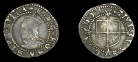 Elizabeth I (1558-1603), Sixth issue, Penny, mm. tun, bust 5B, beaded inner circles, reads e d g rosa sine spina,...