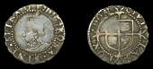Elizabeth I (1558-1603), Sixth issue, Penny, mm. 0 (on obv. only), bust 5B, beaded inner circles, reads e d g rosa...